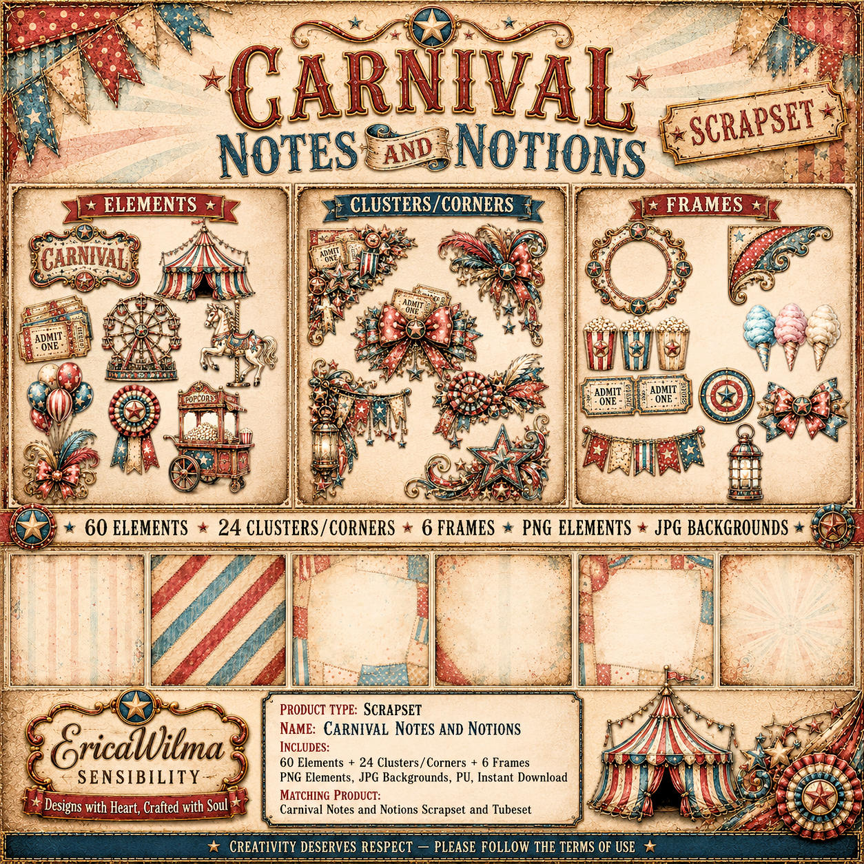 (image for) EW AI Carnival Notes and Notions - Scrapset 2026